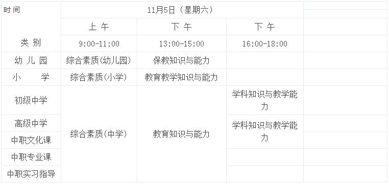 2016下半年辽宁教师资格考试公告（笔试）